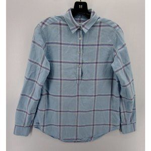 Southern Tide Shirt XS 1/2 Button Down Top Skipjack Logo Preppy *